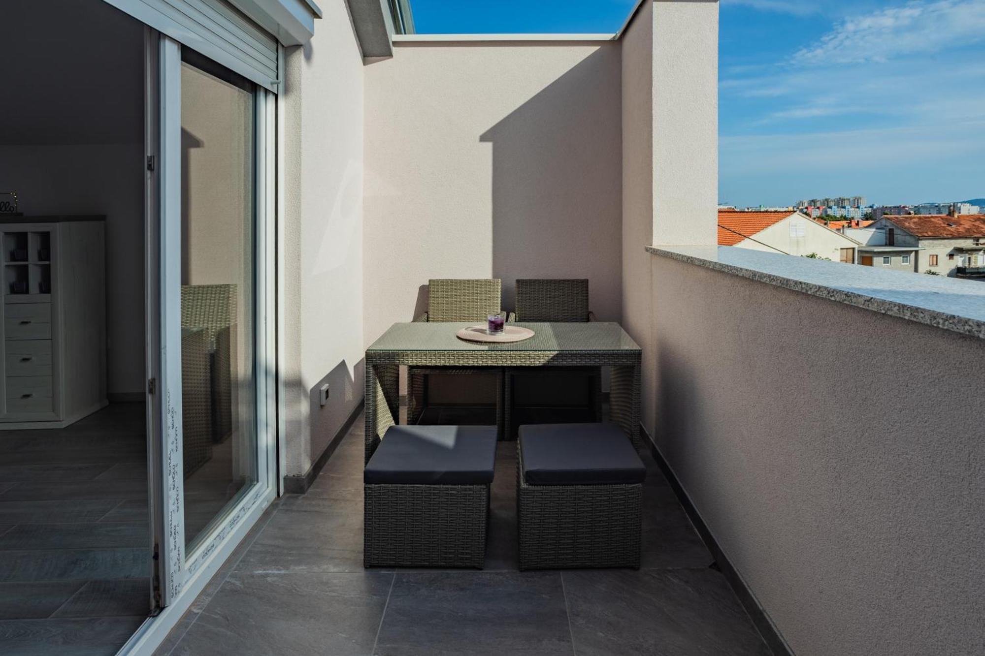 Seaview Apartments Roberta Zadar Dış mekan fotoğraf