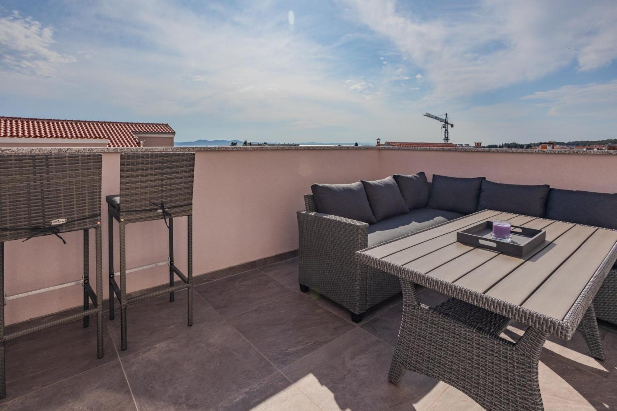 Seaview Apartments Roberta Zadar Dış mekan fotoğraf