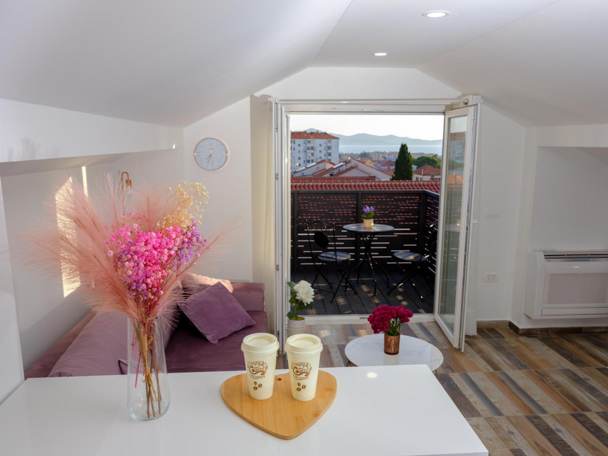 Seaview Apartments Roberta Zadar Dış mekan fotoğraf